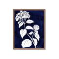 Picture of Flower on Blue II  _GroupedProduct_Rectangle_Portrait_Framed_Matted_