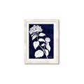 Picture of Flower on Blue II  _GroupedProduct_Rectangle_Portrait_Framed_Matted_
