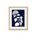 Picture of Flower on Blue II  _GroupedProduct_Rectangle_Portrait_Framed_Matted_
