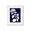 Picture of Flower on Blue II  _GroupedProduct_Rectangle_Portrait_Framed_Matted_