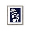 Picture of Flower on Blue II  _GroupedProduct_Rectangle_Portrait_Framed_Matted_