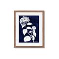 Picture of Flower on Blue II  _GroupedProduct_Rectangle_Portrait_Framed_Matted_