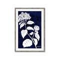 Picture of Flower on Blue II  _GroupedProduct_Rectangle_Portrait_Framed_Matted_