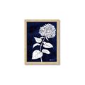 Picture of Flower on Blue I _GroupedProduct_Rectangle_Portrait_Framed_Matted_