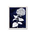 Picture of Flower on Blue I _GroupedProduct_Rectangle_Portrait_Framed_Matted_