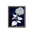 Picture of Flower on Blue I _GroupedProduct_Rectangle_Portrait_Framed_Matted_