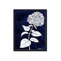 Picture of Flower on Blue I _GroupedProduct_Rectangle_Portrait_Framed_Matted_