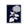Picture of Flower on Blue I _GroupedProduct_Rectangle_Portrait_Framed_Matted_