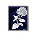 Picture of Flower on Blue I _GroupedProduct_Rectangle_Portrait_Framed_Matted_