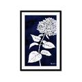 Picture of Flower on Blue I _GroupedProduct_Rectangle_Portrait_Framed_Matted_