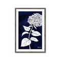 Picture of Flower on Blue I _GroupedProduct_Rectangle_Portrait_Framed_Matted_
