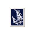 Picture of Fern on blue II _GroupedProduct_Rectangle_Portrait_Framed_Matted_