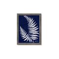 Picture of Fern on blue II _GroupedProduct_Rectangle_Portrait_Framed_Matted_