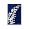 Picture of Fern on blue I  _GroupedProduct_Rectangle_Portrait_Framed_Matted_