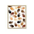 Picture of Helping Hands _GroupedProduct_Rectangle_Portrait_Framed_Matted_
