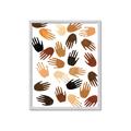 Picture of Helping Hands _GroupedProduct_Rectangle_Portrait_Framed_Matted_