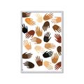 Picture of Helping Hands _GroupedProduct_Rectangle_Portrait_Framed_Matted_