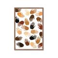 Picture of Helping Hands _GroupedProduct_Rectangle_Portrait_Framed_Matted_