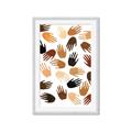 Picture of Helping Hands _GroupedProduct_Rectangle_Portrait_Framed_Matted_