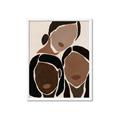 Picture of 3 Gals _GroupedProduct_Rectangle_Portrait_Framed_Matted_