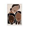 Picture of 3 Gals _GroupedProduct_Rectangle_Portrait_Framed_Matted_