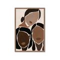 Picture of 3 Gals _GroupedProduct_Rectangle_Portrait_Framed_Matted_