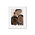 Picture of 3 Gals _GroupedProduct_Rectangle_Portrait_Framed_Matted_