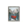 Picture of Perfect Row Day I _GroupedProduct_Rectangle_Portrait_Framed_Matted_