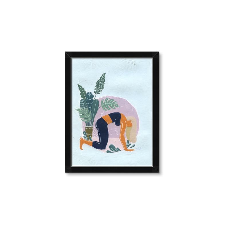 Picture of Yoga Girl II  _GroupedProduct_Rectangle_Portrait_Framed_Matted_