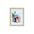 Picture of Yoga Girl II  _GroupedProduct_Rectangle_Portrait_Framed_Matted_