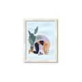 Picture of Yoga Girl II  _GroupedProduct_Rectangle_Portrait_Framed_Matted_