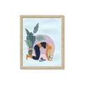 Picture of Yoga Girl II  _GroupedProduct_Rectangle_Portrait_Framed_Matted_
