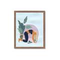 Picture of Yoga Girl II  _GroupedProduct_Rectangle_Portrait_Framed_Matted_