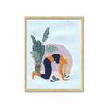 Picture of Yoga Girl II  _GroupedProduct_Rectangle_Portrait_Framed_Matted_