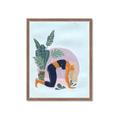 Picture of Yoga Girl II  _GroupedProduct_Rectangle_Portrait_Framed_Matted_