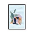 Picture of Yoga Girl II  _GroupedProduct_Rectangle_Portrait_Framed_Matted_