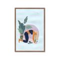 Picture of Yoga Girl II  _GroupedProduct_Rectangle_Portrait_Framed_Matted_