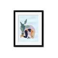 Picture of Yoga Girl II  _GroupedProduct_Rectangle_Portrait_Framed_Matted_