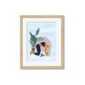 Picture of Yoga Girl II  _GroupedProduct_Rectangle_Portrait_Framed_Matted_