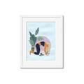 Picture of Yoga Girl II  _GroupedProduct_Rectangle_Portrait_Framed_Matted_