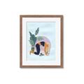 Picture of Yoga Girl II  _GroupedProduct_Rectangle_Portrait_Framed_Matted_