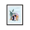 Picture of Yoga Girl II  _GroupedProduct_Rectangle_Portrait_Framed_Matted_
