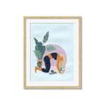 Picture of Yoga Girl II  _GroupedProduct_Rectangle_Portrait_Framed_Matted_