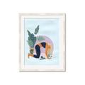 Picture of Yoga Girl II  _GroupedProduct_Rectangle_Portrait_Framed_Matted_