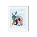 Picture of Yoga Girl II  _GroupedProduct_Rectangle_Portrait_Framed_Matted_