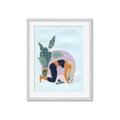 Picture of Yoga Girl II  _GroupedProduct_Rectangle_Portrait_Framed_Matted_