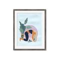 Picture of Yoga Girl II  _GroupedProduct_Rectangle_Portrait_Framed_Matted_