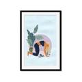Picture of Yoga Girl II  _GroupedProduct_Rectangle_Portrait_Framed_Matted_