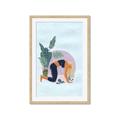 Picture of Yoga Girl II  _GroupedProduct_Rectangle_Portrait_Framed_Matted_