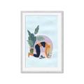 Picture of Yoga Girl II  _GroupedProduct_Rectangle_Portrait_Framed_Matted_
